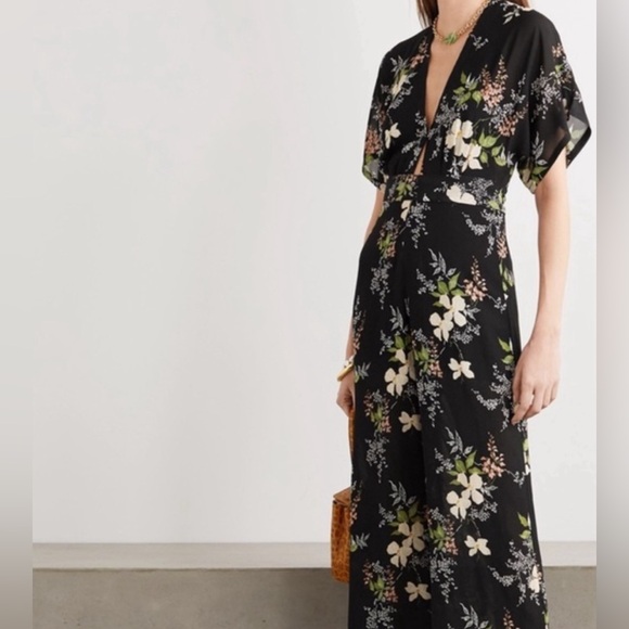 Reformation Lemongrass Jumpsuit in Isabella *NWT* - Picture 1 of 4